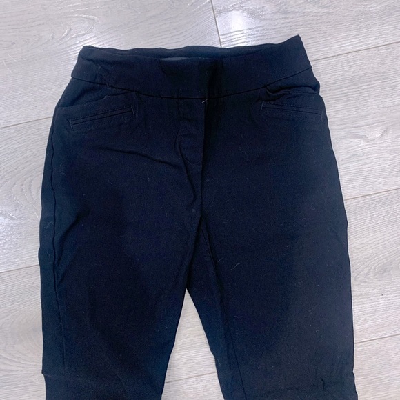 Reitmans Black Elastic Waist Dress Pants - Picture 2 of 6